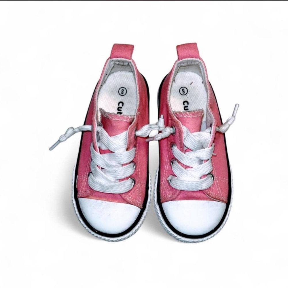 Cute Pink Kids Sneakers
